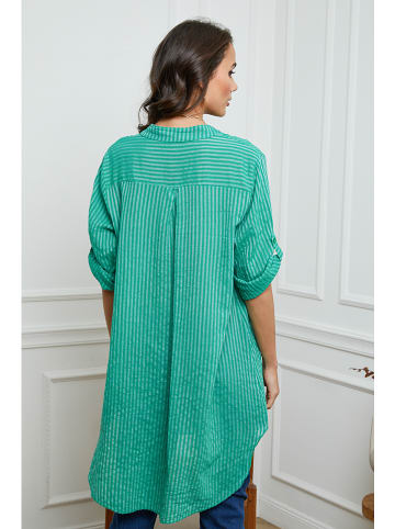 La Compagnie Du Lin Tuniek groen