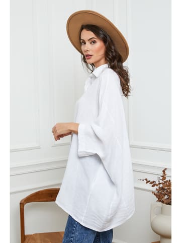 Joséfine Linnen blouse wit