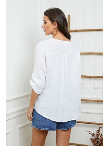 Joséfine Linnen blouse wit
