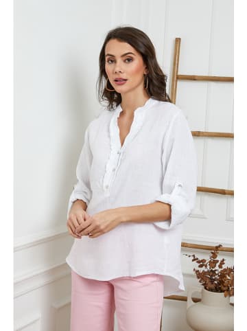 Joséfine Linnen blouse wit