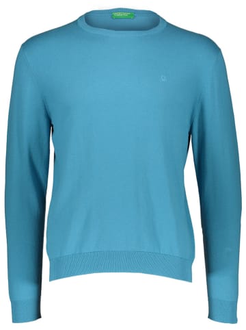 Benetton Sweter w kolorze niebieskim