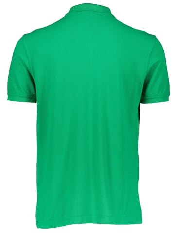 Benetton Koszulka polo w kolorze zielonym