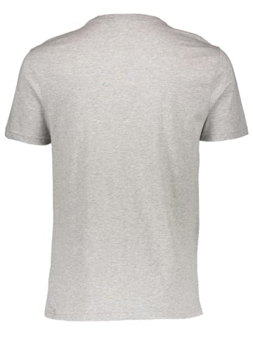 Benetton Shirt in Grau/ Grün