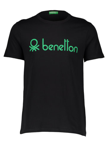 Benetton Shirt in Schwarz