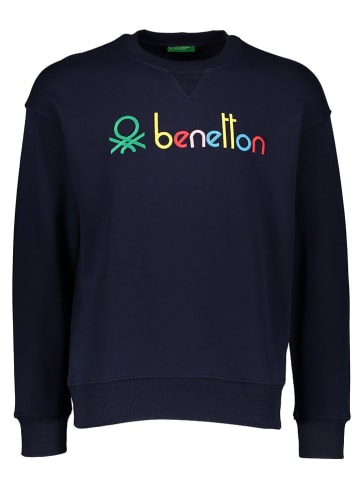Benetton Sweatshirt in Dunkelblau