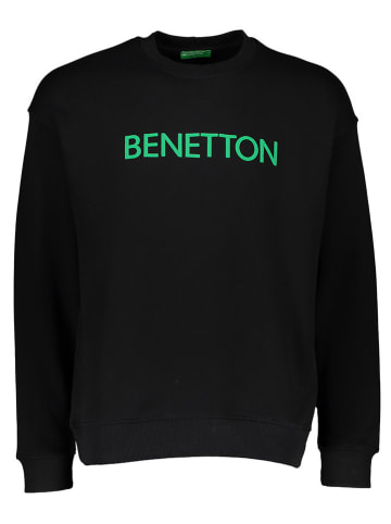 Benetton Bluza w kolorze czarnym