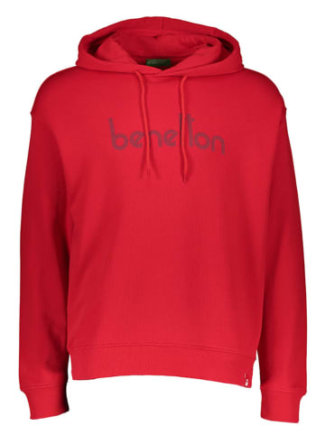Benetton Hoodie in Rot