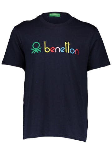 Benetton Koszulka w kolorze granatowym