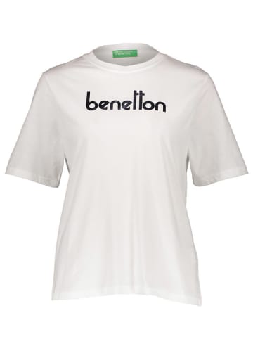Benetton Koszulka w kolorze białym
