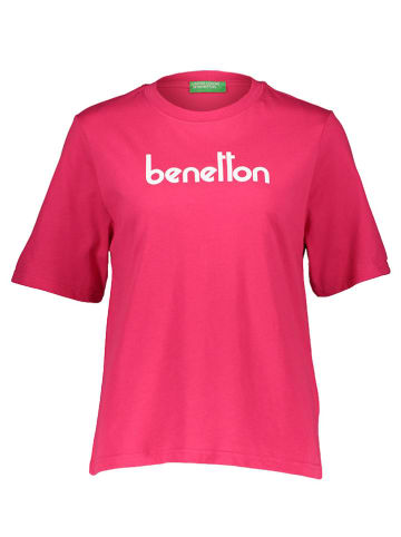 Benetton Koszulka w kolorze różowym