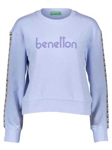 Benetton Bluza w kolorze lawendowym
