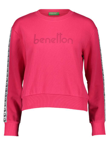 Benetton Bluza w kolorze różowym