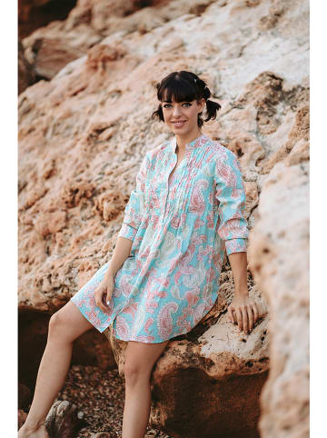 Isla Bonita by SIGRIS Kleid in Türkis