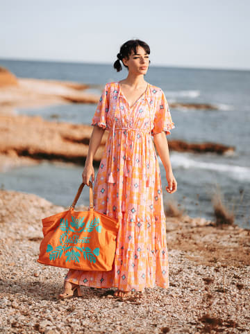 Isla Bonita by SIGRIS Sukienka w kolorze pomarańczowym