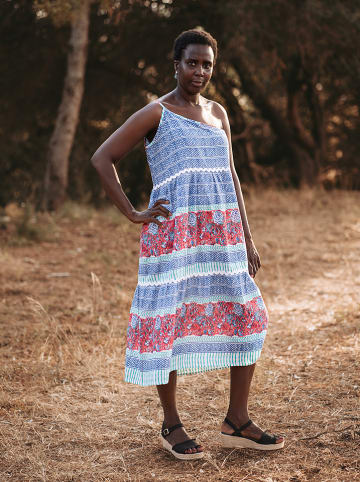 Isla Bonita by SIGRIS Kleid in Blau