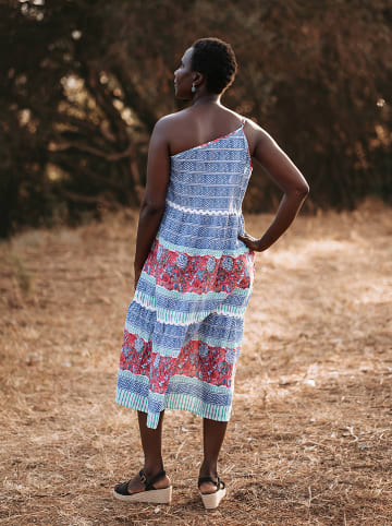 Isla Bonita by SIGRIS Kleid in Blau