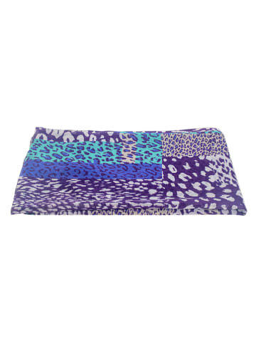Isla Bonita by SIGRIS Strandtuch in Türkis/ Lila - (L)180 x (B)110 cm