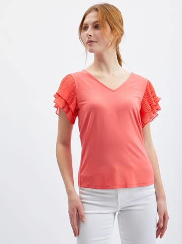 orsay Koszulka w kolorze pomarańczowym