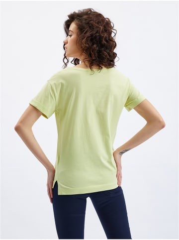 orsay Koszulka w kolorze jasnozielonym