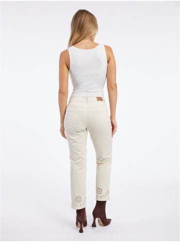 orsay Spijkerbroek - slim fit - crème