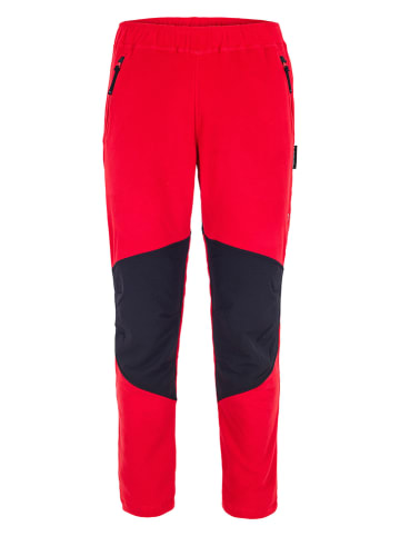MILO Spodnie funkcyjne "Anas" w kolorze czerwono-czarnym