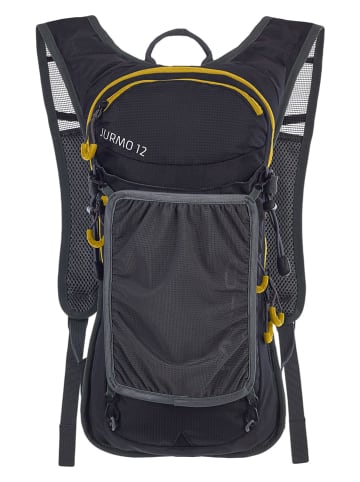 MILO Plecak "Jurmo 12" w kolorze żółto-czarnym - 22 x 45 x 12 cm