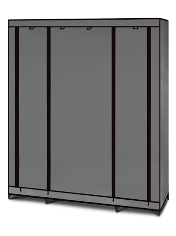 IDOMYA Essentials 13tlg. Kleiderschrank in Grau