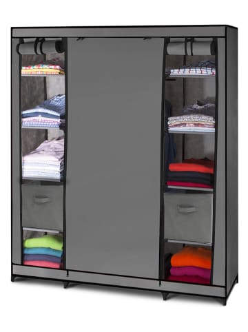 IDOMYA Essentials 13tlg. Kleiderschrank in Grau