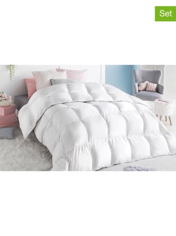 IDOMYA Essentials Donzen winterdekbedset wit
