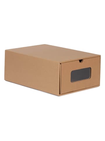 IDOMYA Essentials 20er-Set: Aufbewahrungskiste in Hellbraun - (B)35 x (H)23,5 x (T)13,5 cm