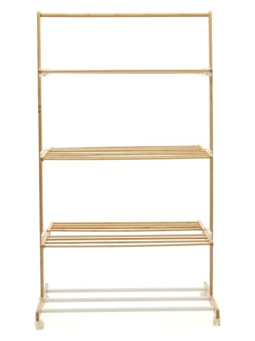 IDOMYA Essentials Wäscheständer in Hellbraun - (B)85 x (H)150 x (T)65 cm