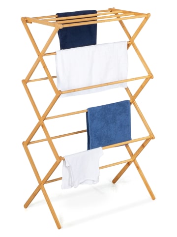 IDOMYA Essentials Suszarka w kolorze jasnobrązowym na pranie - 63,5 x 106,5 x 36,5 cm