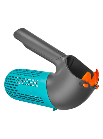 Gardena Beerensammler "Combisystem" in Grau/ Hellblau - 0,8 l