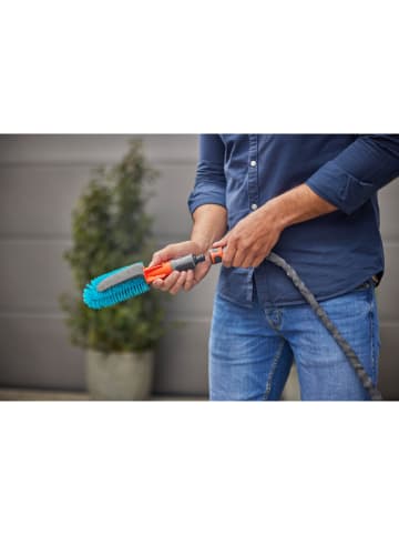 Gardena 12-częściowy zestaw "Cleansystem" w kolorze błękitno-szaro-pomarańczowym