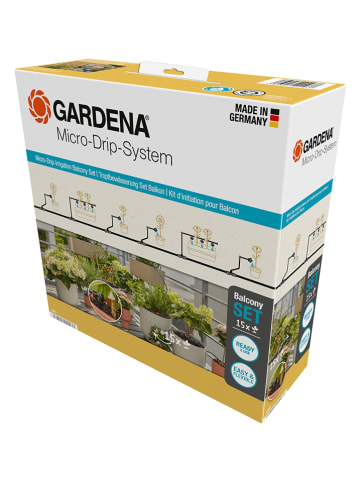 Gardena Tropfbewässerungssystem "Micro-Drip" in Schwarz
