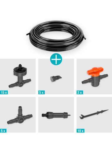 Gardena Tropfbewässerungssystem "Micro-Drip" in Schwarz