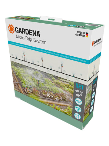 Gardena System nawadniania kropelkowego "Micro-Drip" w kolorze czarnym