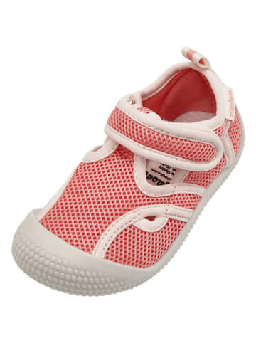 Playshoes Buty kąpielowe w kolorze różowo-białym
