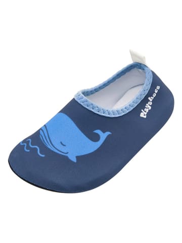 Playshoes Barefoot schoenen "Walvis" donkerblauw
