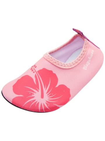 Playshoes Buty "Hawaii" w kolorze różowym do chodzenia na boso