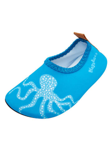 Playshoes Barefoot schoenen "Zeedieren" blauw