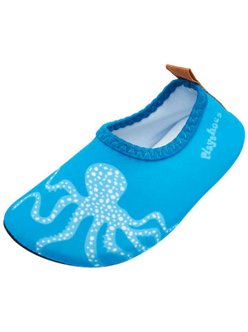Playshoes Buty w kolorze niebieskim do chodzenia na boso