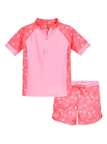 Playshoes - test 2-delige zwemoutfit "Hawaii" roze