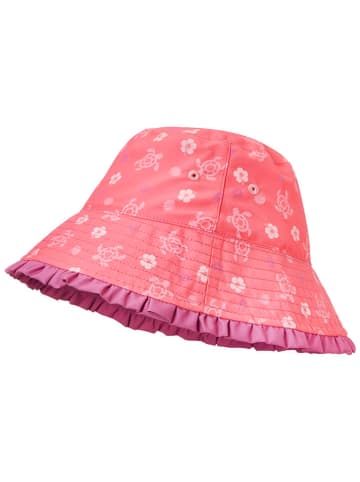 Playshoes Dwustronny kapelusz "Hawaii" w kolorze różowym