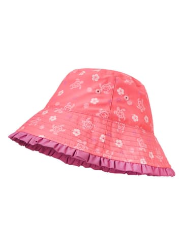 Playshoes Dwustronny kapelusz "Hawaii" w kolorze różowym