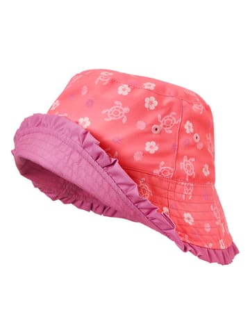Playshoes Omkeerbare zonnehoed "Hawaii" roze