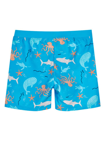 Playshoes Zwemshort "Meerestiere" blauw/meerkleurig