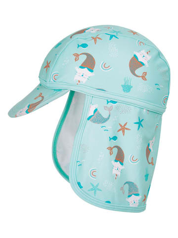 Playshoes Pet met nekbescherming "Eenhoornzeemeerkat" turquoise