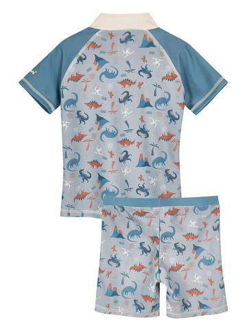 Playshoes 2tlg. Badeoutfit "Dino" in Blau