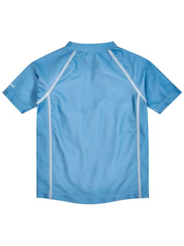 Playshoes Koszulka kąpielowa "Dino" w kolorze niebieskim